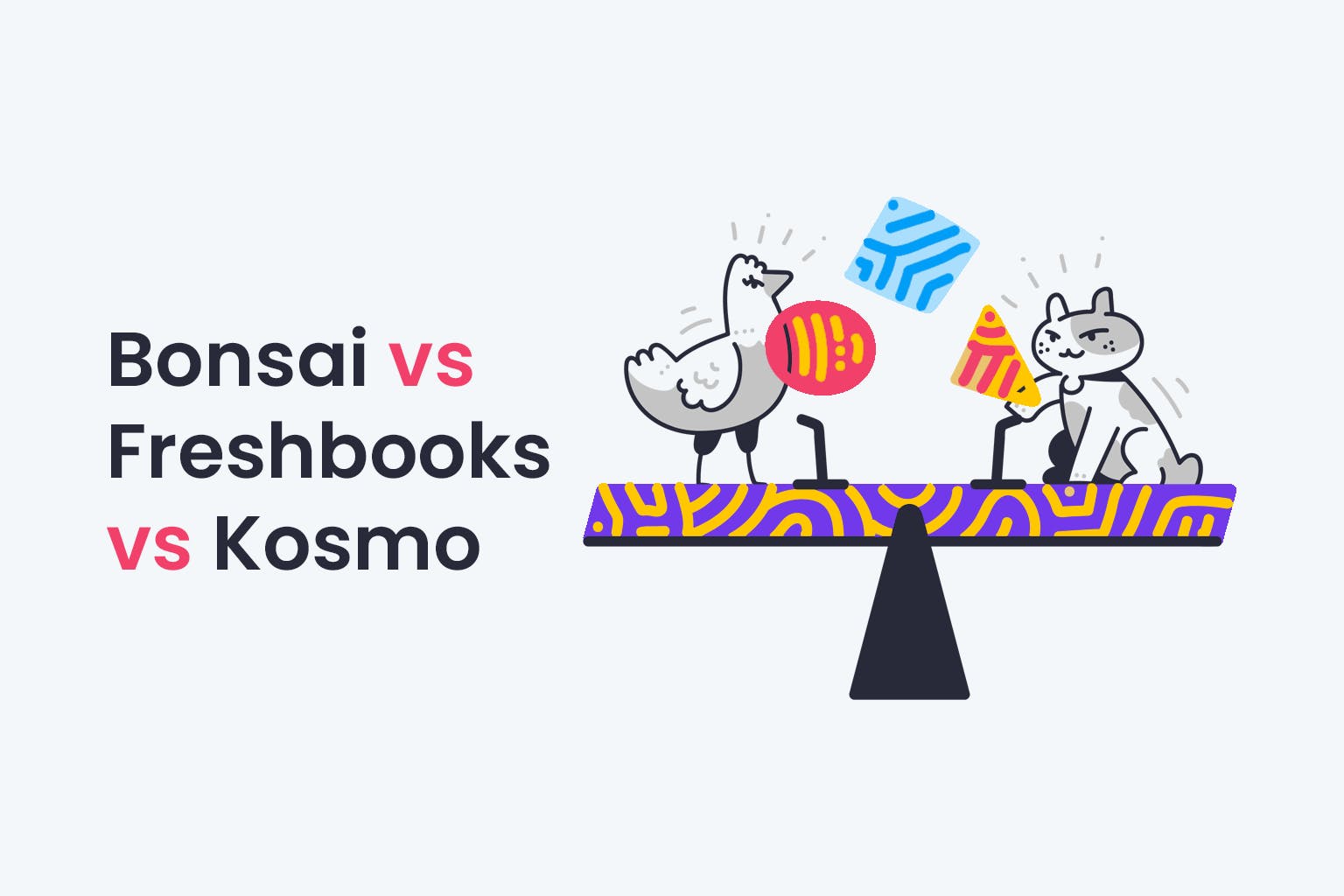 Bonsai vs Freshbooks vs Kosmo