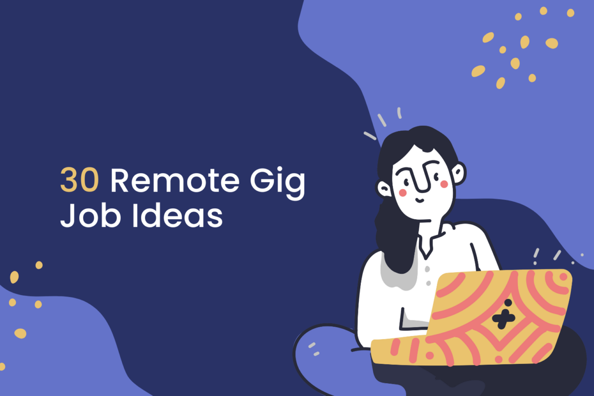 30 remote job gig ideas