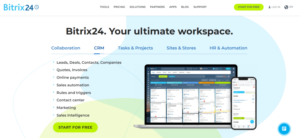Bitrix24 Main Website