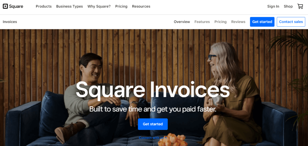 Square Invoices Main Website